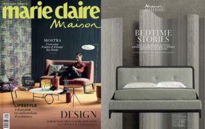 Bedtime Stories! Marie Bed, design by Joe Garzone on Marie Claire Maison Italia || February 2020