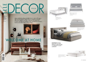 DOMINICK Bed, design Enrico Cesana, is #bestOfDesign2021 selected by Elle Decor.