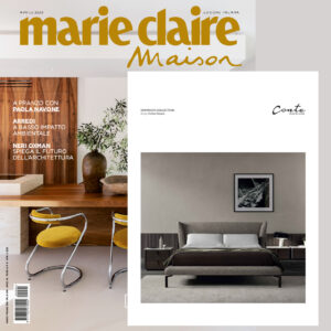 DOMINICK Bed, design Enrico Cesana on Marie Claire Maison || April 22 